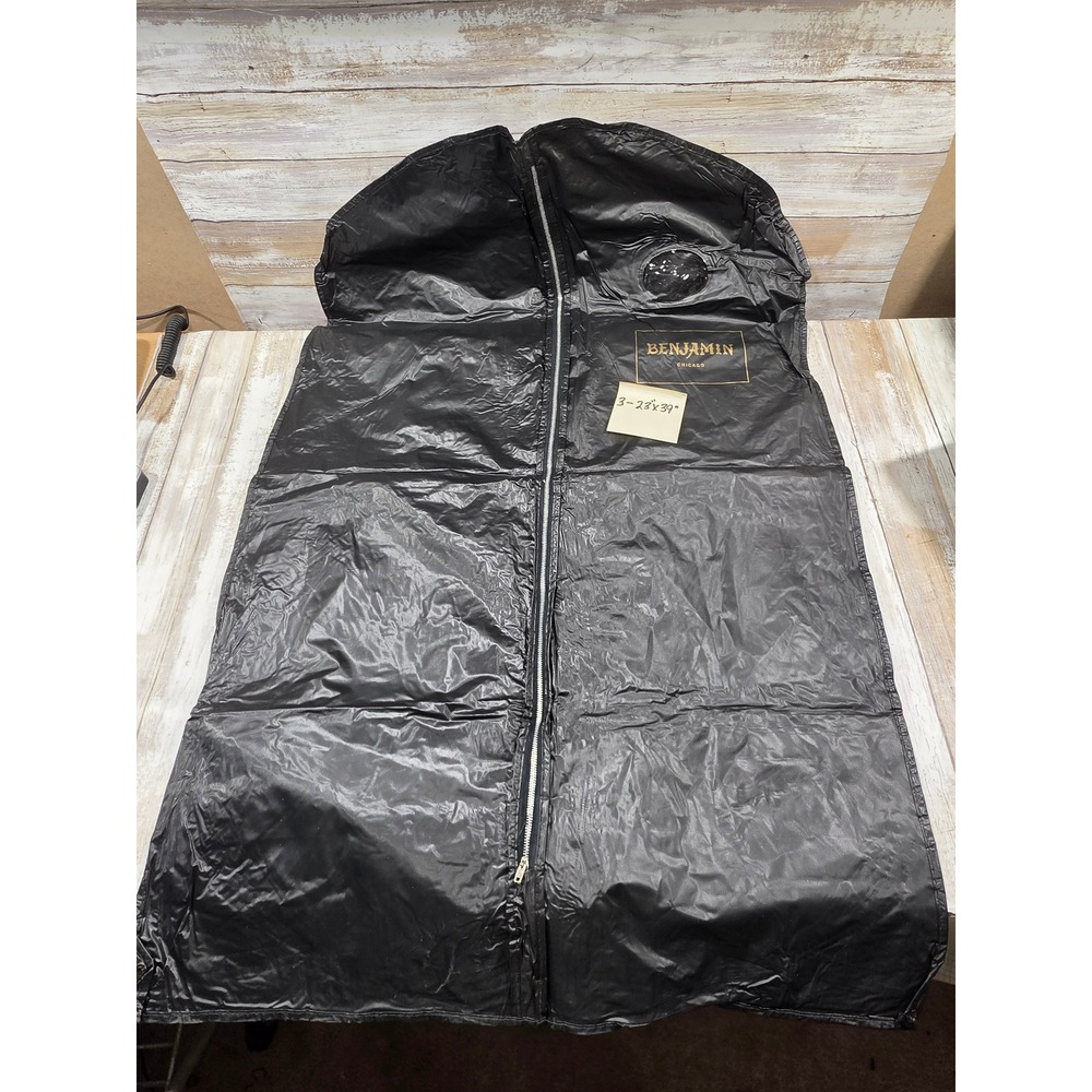 Lot of 6 Vintage Garment Bags Benjamin Chicago Hammonton Park Morrie Geyer Suit - Picture 8 of 9